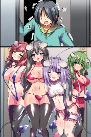 Boku mo Ane mo Imouto mo Hahaoya mo Succubus ni Natta node 2 Bitch na Inma-tachi no Mugen Harem Shibosei Jigoku Fhentai - Page 50