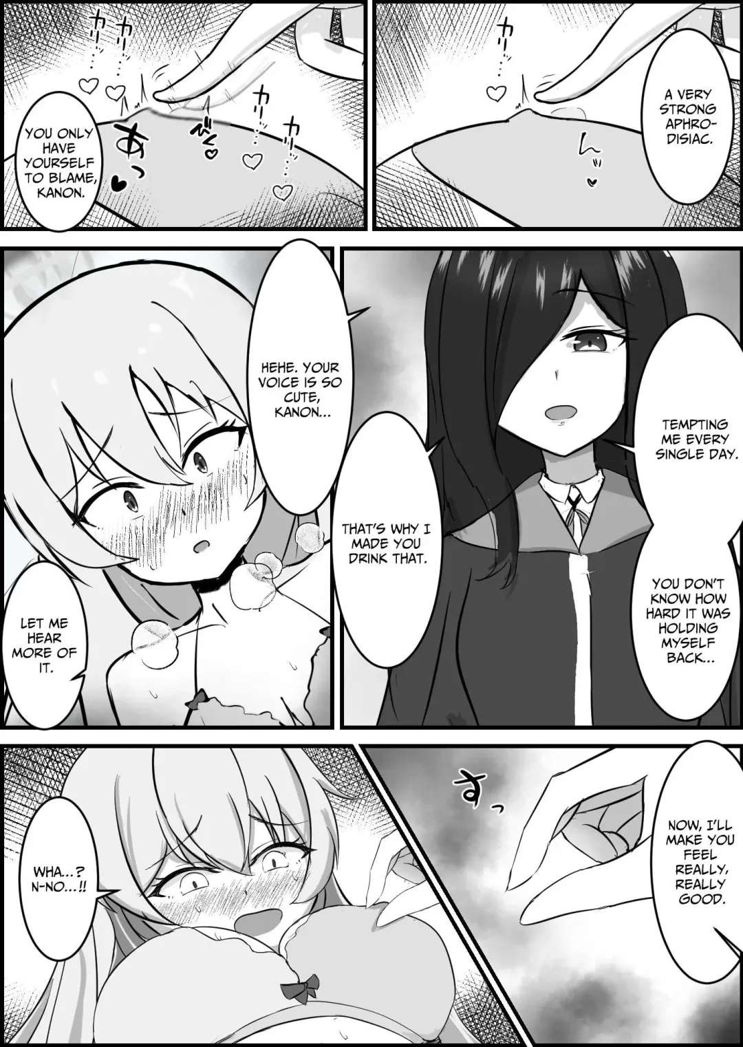 [Aiga] Inma ni Yoru Yuri Bouryoku Renzoku  Zecchou de Ochiru ~Shitatteita Hito ga Succubus deshita~ | Successive Orgasms at the Hands of a Sapphic Succubus Fhentai - Page 12