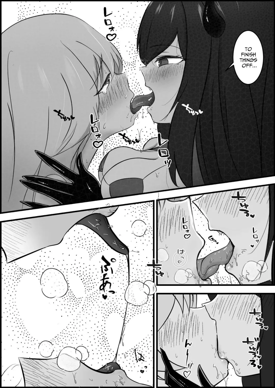 [Aiga] Inma ni Yoru Yuri Bouryoku Renzoku  Zecchou de Ochiru ~Shitatteita Hito ga Succubus deshita~ | Successive Orgasms at the Hands of a Sapphic Succubus Fhentai - Page 46