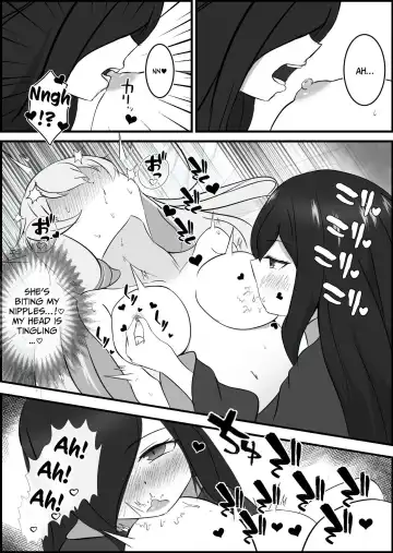 [Aiga] Inma ni Yoru Yuri Bouryoku Renzoku  Zecchou de Ochiru ~Shitatteita Hito ga Succubus deshita~ | Successive Orgasms at the Hands of a Sapphic Succubus Fhentai - Page 17