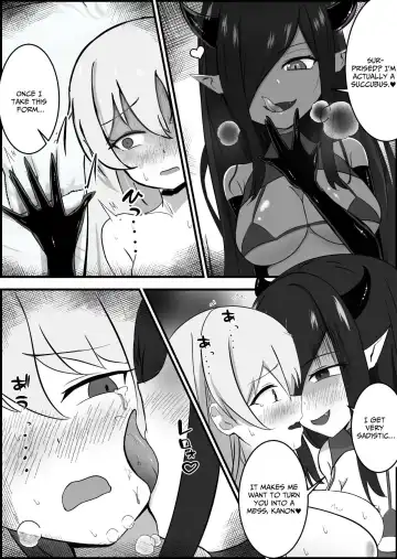 [Aiga] Inma ni Yoru Yuri Bouryoku Renzoku  Zecchou de Ochiru ~Shitatteita Hito ga Succubus deshita~ | Successive Orgasms at the Hands of a Sapphic Succubus Fhentai - Page 28