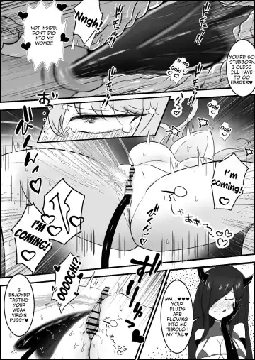 [Aiga] Inma ni Yoru Yuri Bouryoku Renzoku  Zecchou de Ochiru ~Shitatteita Hito ga Succubus deshita~ | Successive Orgasms at the Hands of a Sapphic Succubus Fhentai - Page 35