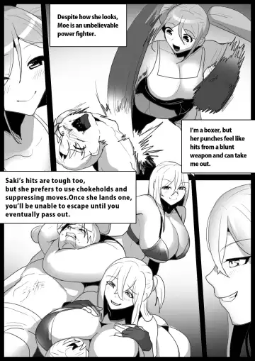 [Toppogi] Boxer no Ore ga, Kyonyuu Joshi Pro Wrestler Futari ni Namahaishin de Juurin Sare, Koukai Shokei Sareru Hanashi. | Publically punished and trampled by two large-breasted wrestlers. Fhentai - Page 4