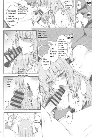 [Gokubuto Mayuge] Sakurako-sama wa Nani mo Shiranai Fhentai - Page 21