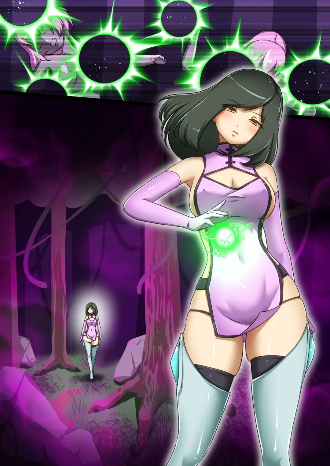 [Dew] Uchi no Ko ga Ecchi na Teki to Tatakatte Haiboku suru Hanashi ~Toiro vs Cadira Zenpen~ Fhentai - Page 46