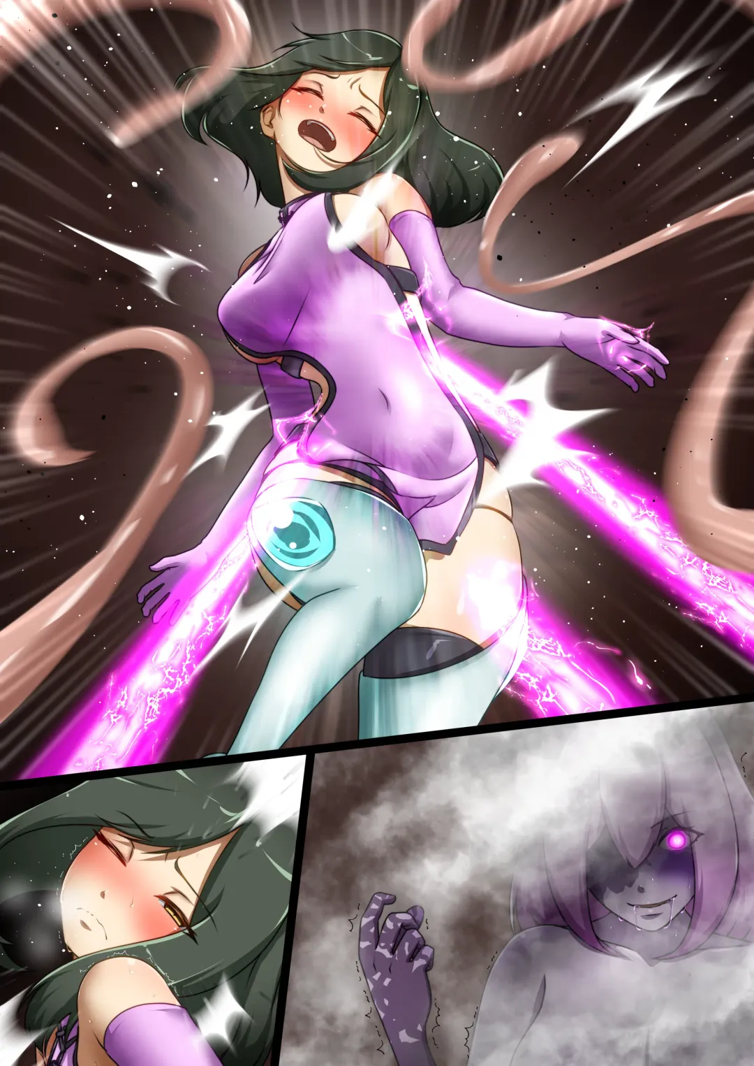 [Dew] Uchi no Ko ga Ecchi na Teki to Tatakatte Haiboku suru Hanashi ~Toiro vs Cadira Zenpen~ Fhentai - Page 54