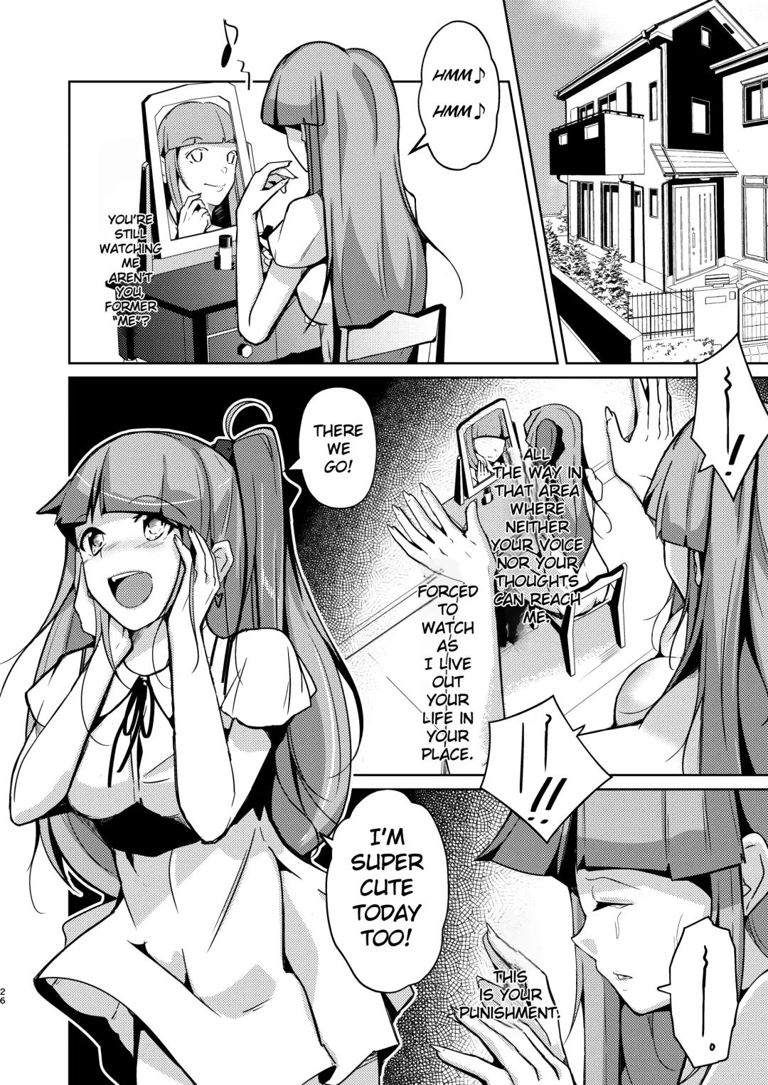 [Iwashita] POSSESSION! ~Stalker wa Ichuu no Onna no Karada wo Ubau~ Fhentai - Page 26