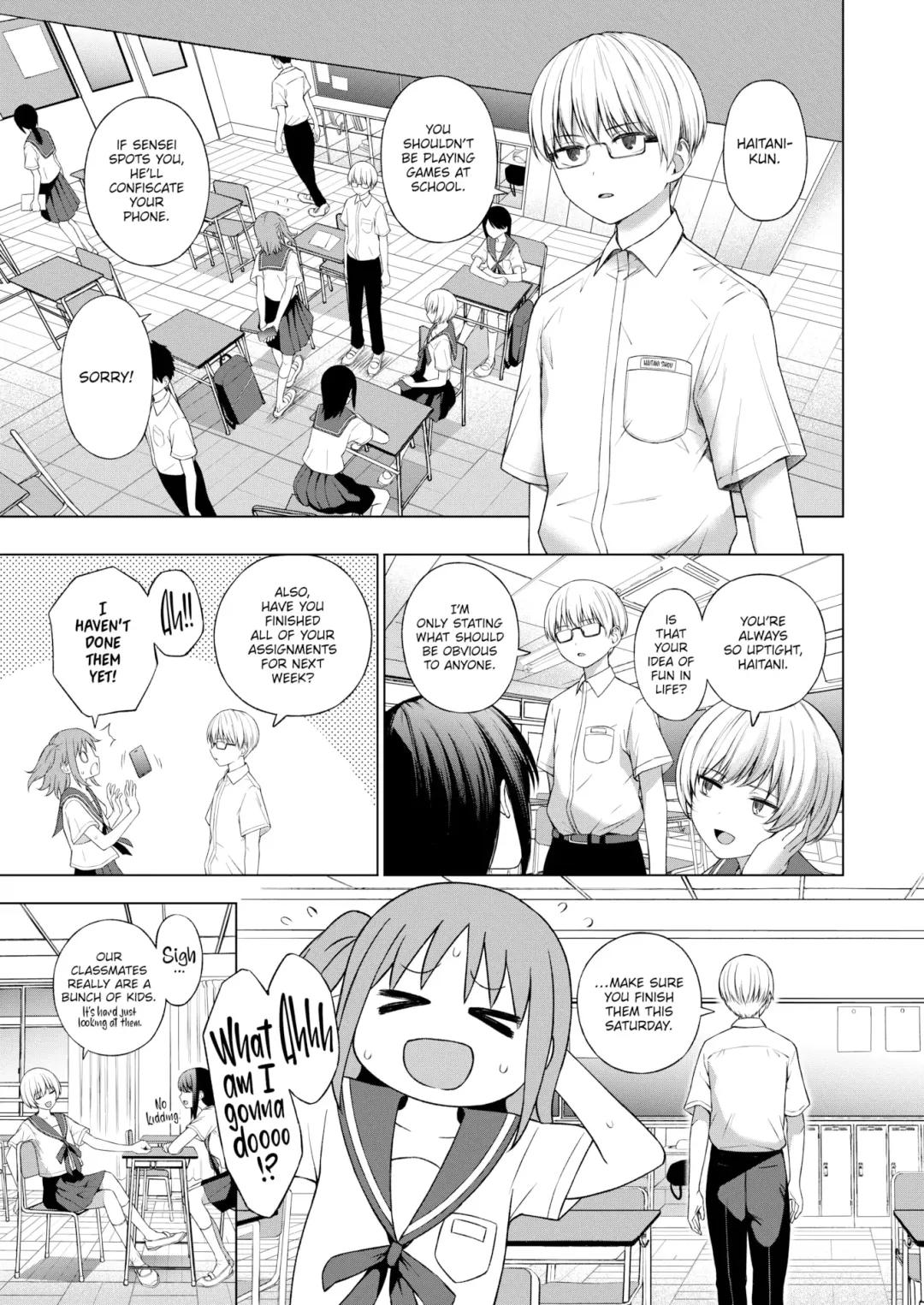 [Daiji] Before Simultaneous Equations! Fhentai - Page 3