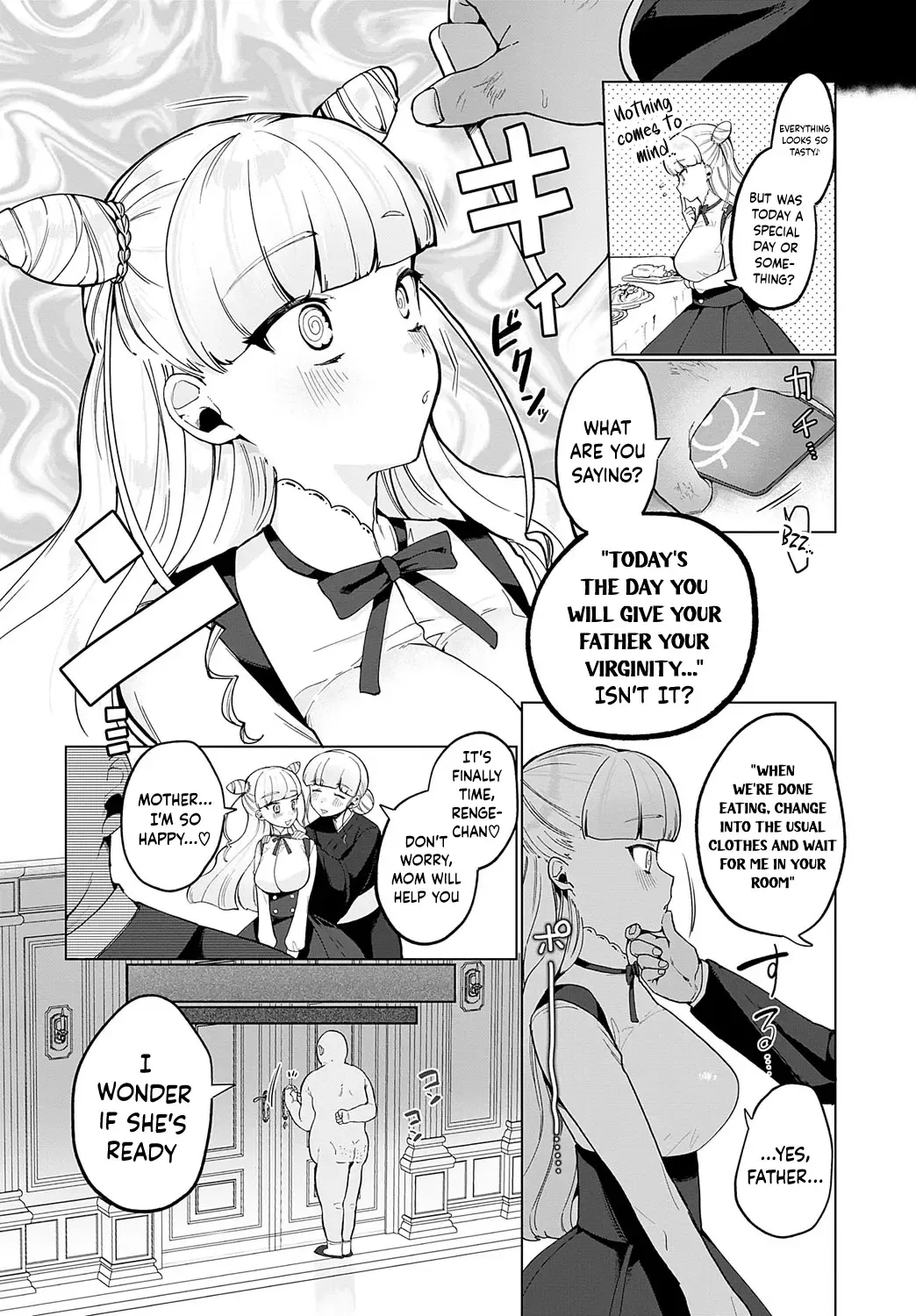 [Asaomi Shimura] Hananojou-ka wa 3-nin Kazoku | The Hananojou household is a 3 person family Fhentai - Page 10