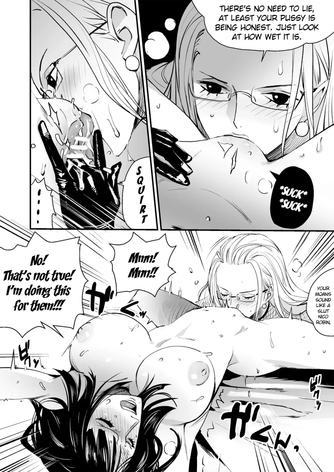 [Konohana] Kalifa & Nico Robin Fhentai - Page 6