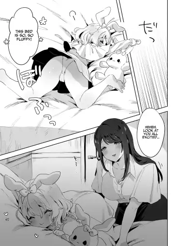 skeb Yuri Ecchi Manga | Runaway Loli and the Futanari Onee-san Fhentai - Page 5