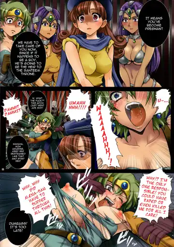 [Modaetei Anetarou - Modaetei Imojirou] Oujo Rojou Dokubou - Saintheim no Rakujitsu | Princess Street Prison - Downfall of Santeem Fhentai - Page 9