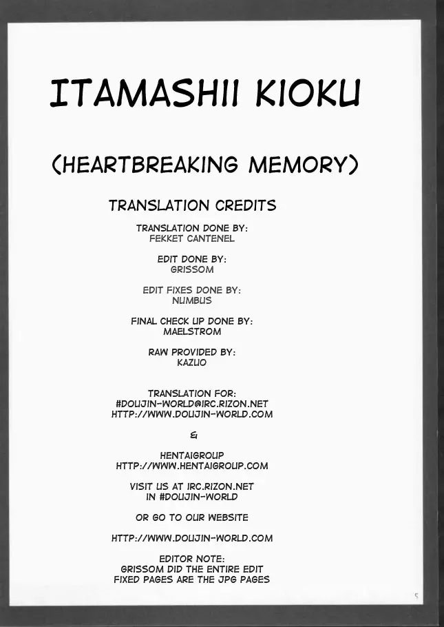 [Crimson] Itamashii Kioku | Heartbreaking Memory Fhentai - Page 3