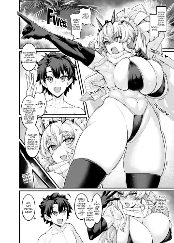 Read [Ankoman] Mizugi Barghest, Astolfo to Nakayoku Naru - Fhentai
