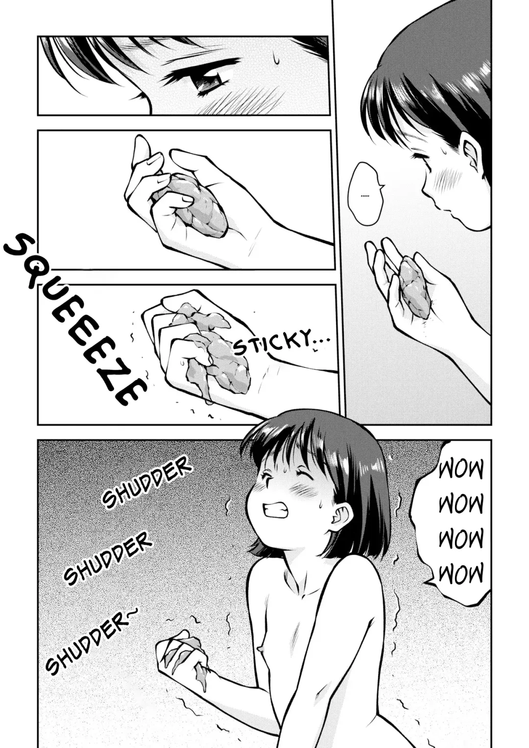 Unko Mamire de Orusuban | Home Alone Covered in Poop Fhentai - Page 14