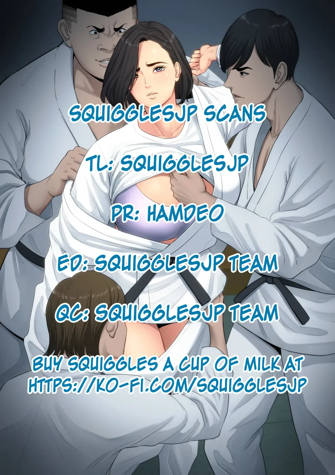 Juudoubu Komon no Onna Kyoushi ga Tsumihoroboshi no Tame ni Buin-tachi ni Mawasareru Hanashi. Fhentai - Page 61