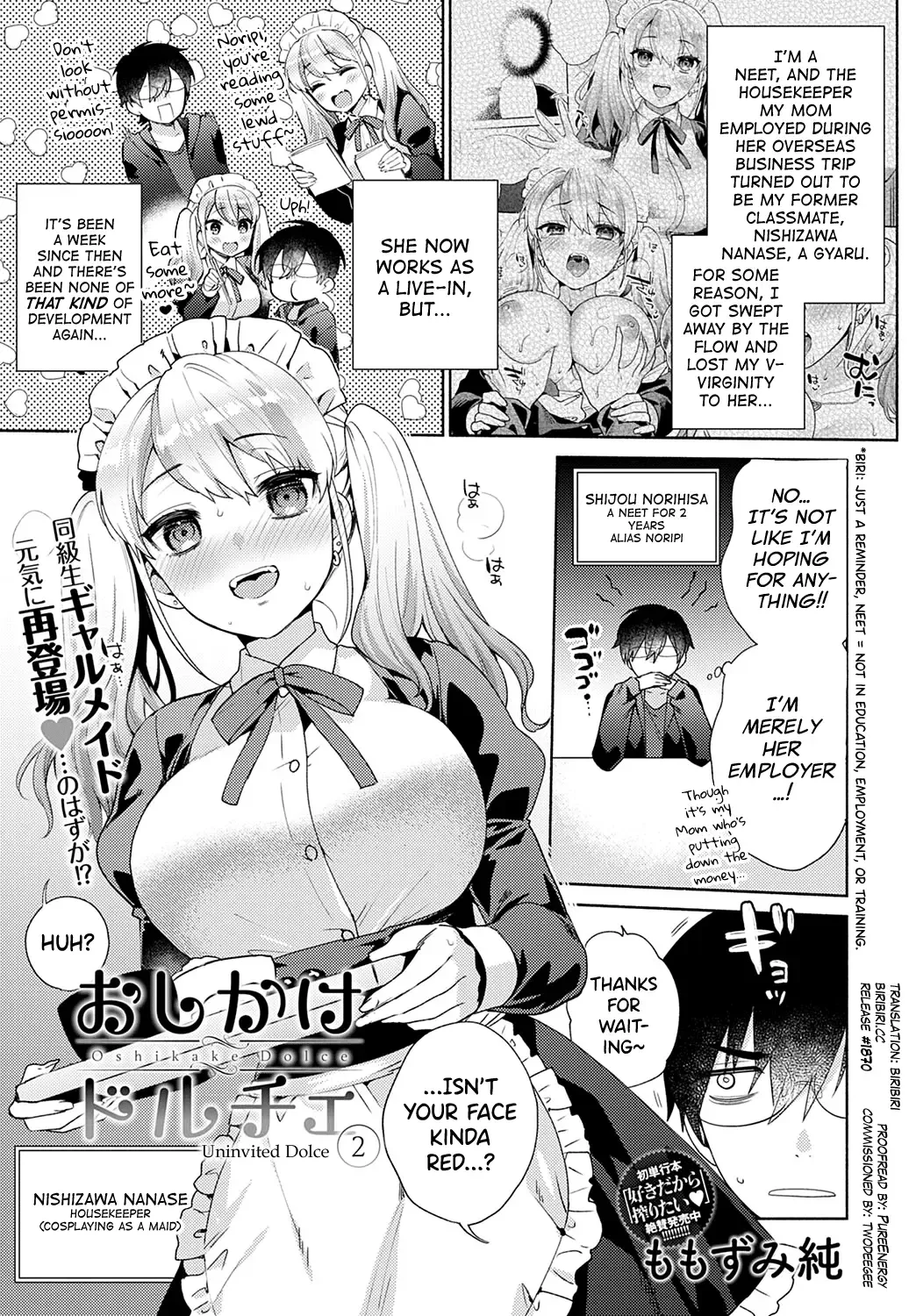 [Maeda Momo] Oshikake Dolce 2 | Uninvited Dolce 2 Fhentai - Page 1