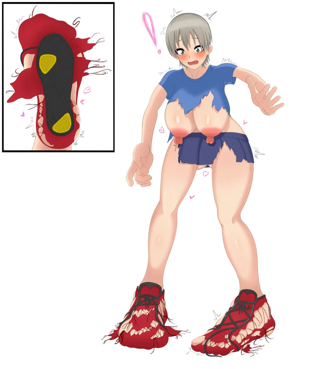 Genev89 Sexy Expansions and Feet Growth Fhentai - Page 3