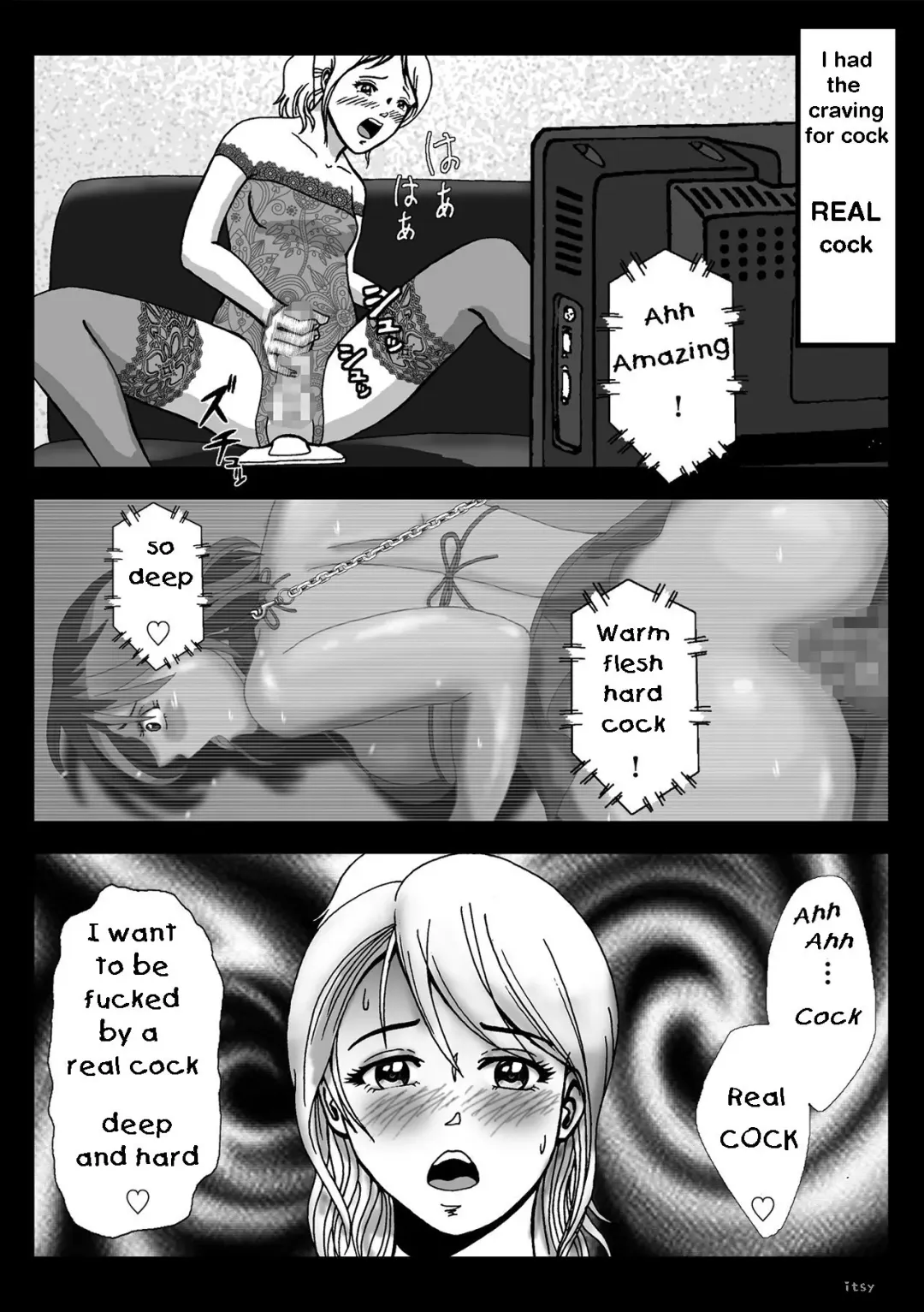 Josou Shite Hattenba ni Ittara Newhalf Shoufu ni Sarechaimashita | How I was turned into a transsexual prostitute Fhentai - Page 25