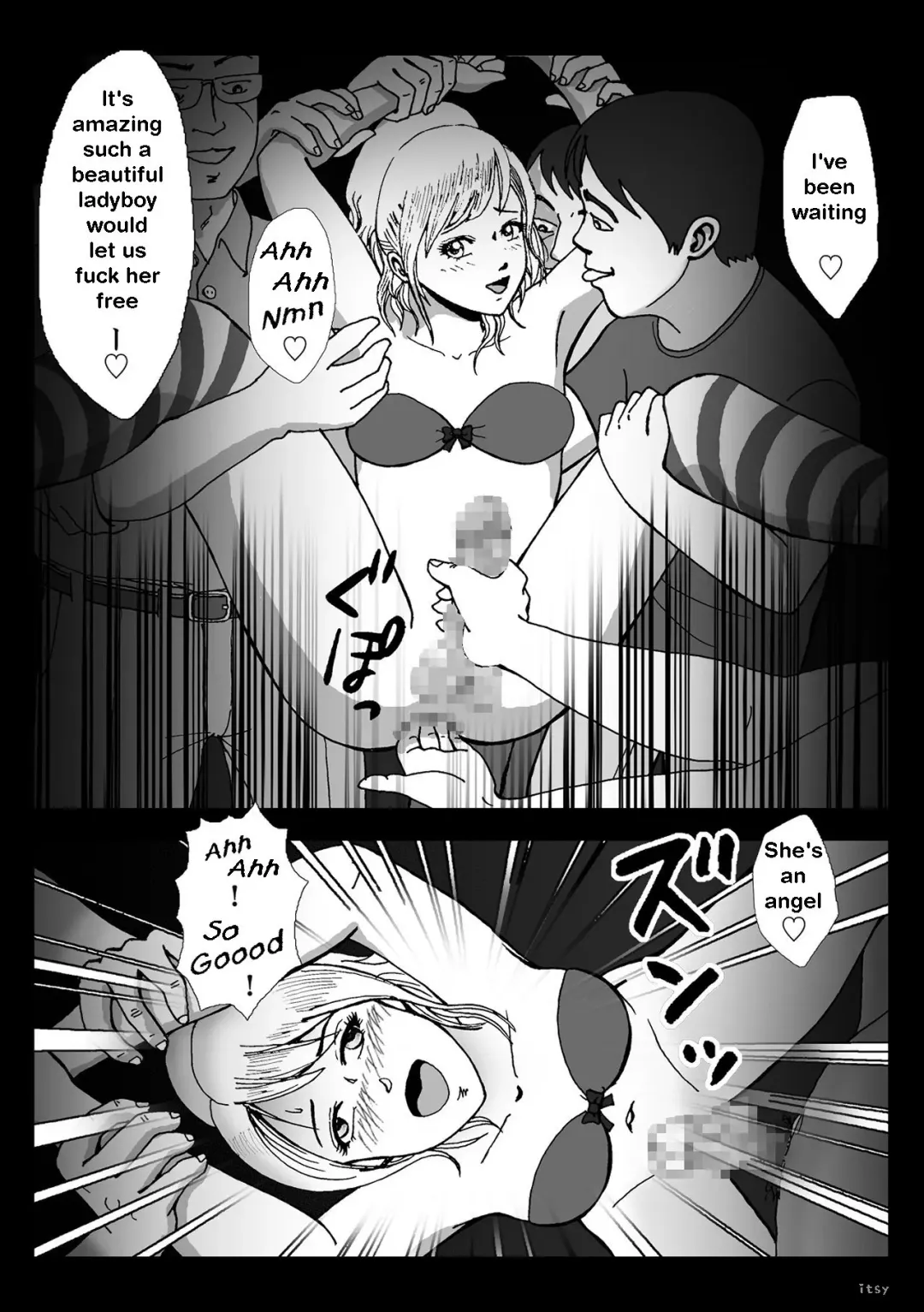 Josou Shite Hattenba ni Ittara Newhalf Shoufu ni Sarechaimashita | How I was turned into a transsexual prostitute Fhentai - Page 33