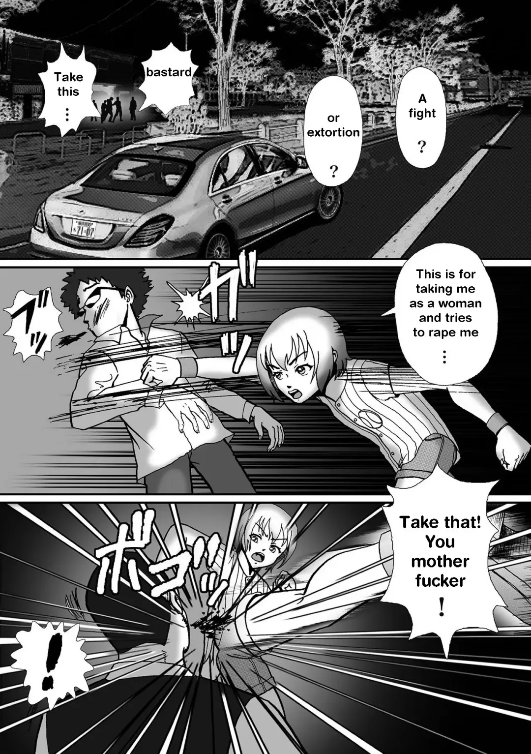Josou Shite Hattenba ni Ittara Newhalf Shoufu ni Sarechaimashita | How I was turned into a transsexual prostitute Fhentai - Page 50