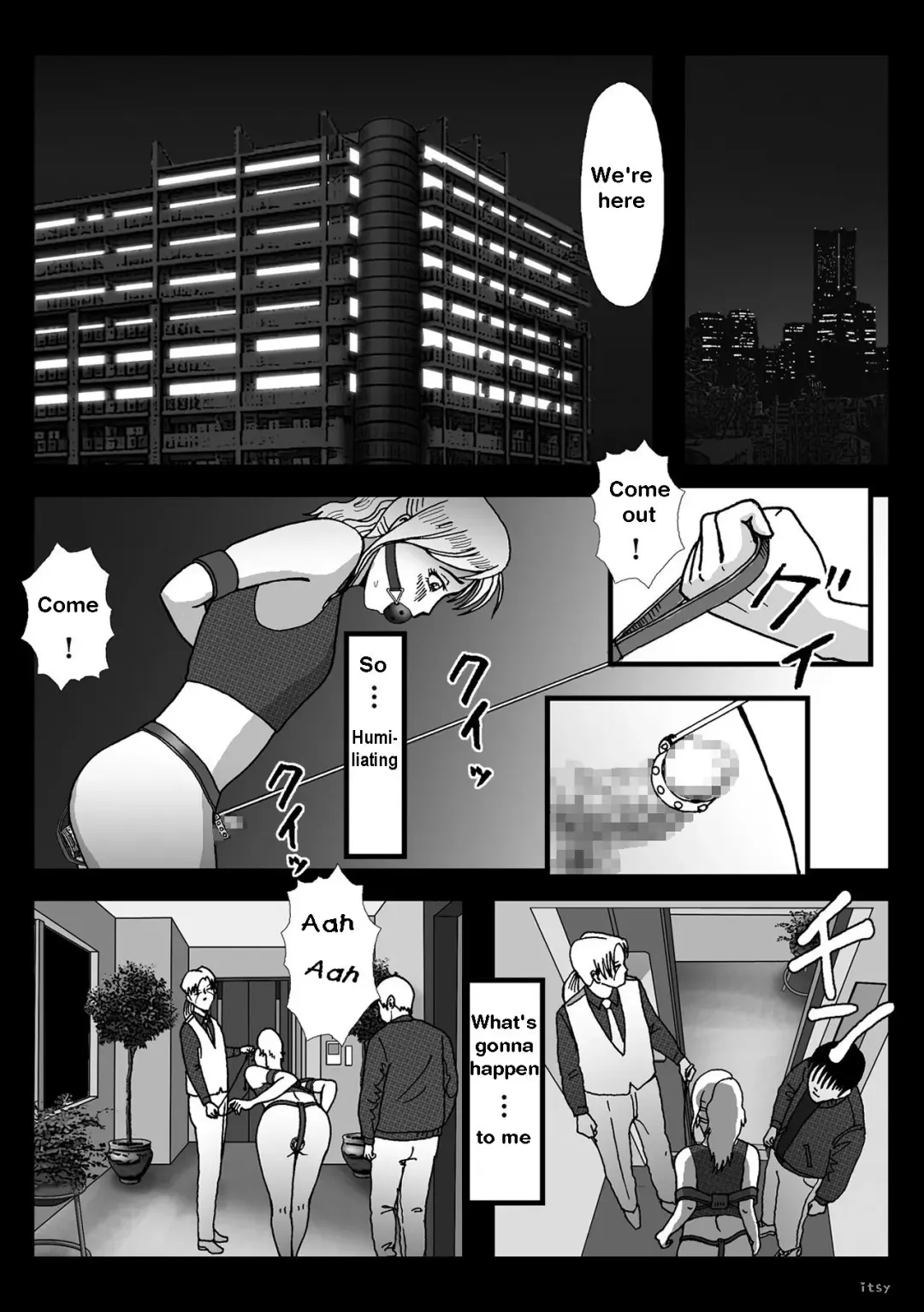 Josou Shite Hattenba ni Ittara Newhalf Shoufu ni Sarechaimashita | How I was turned into a transsexual prostitute Fhentai - Page 53