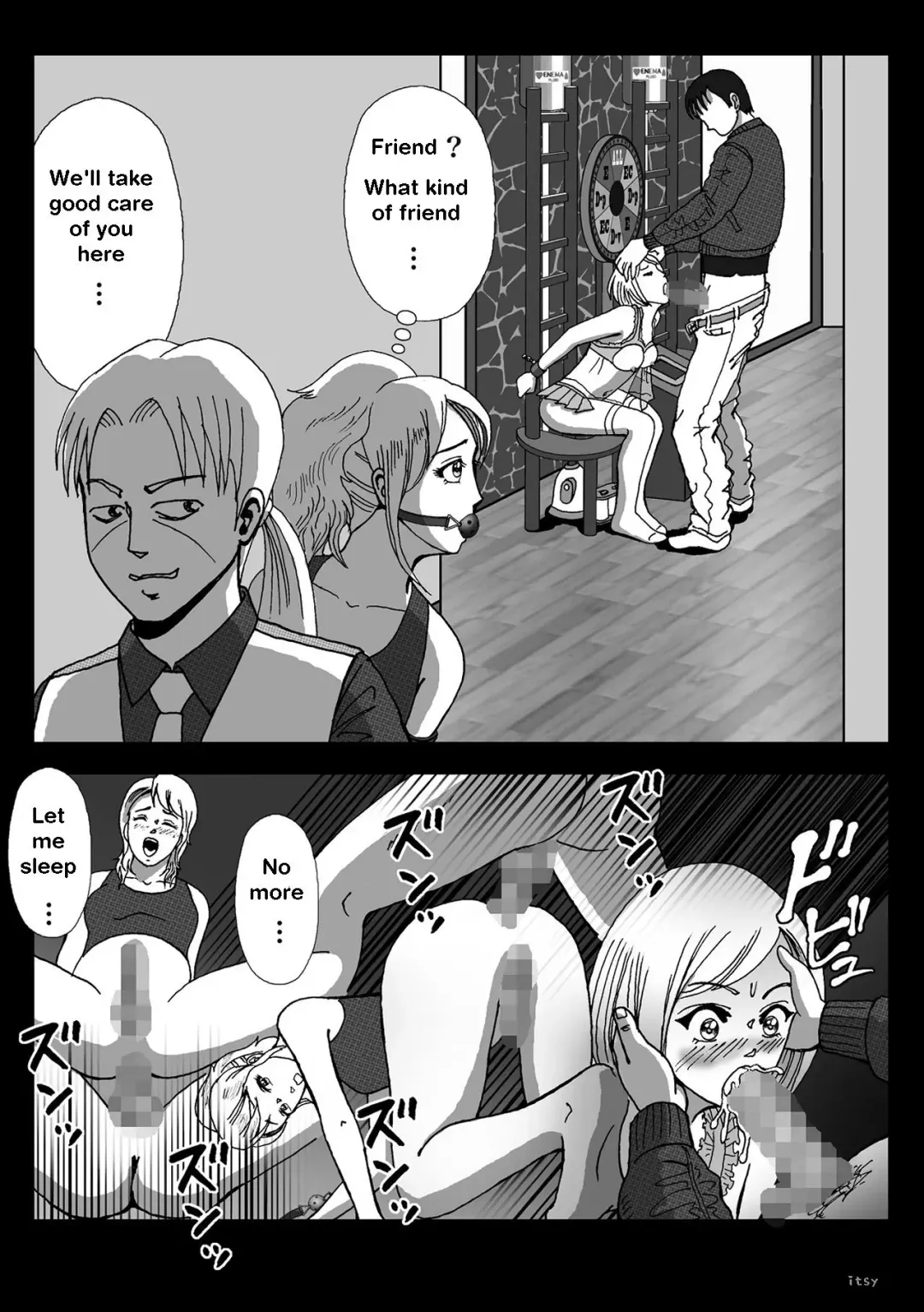 Josou Shite Hattenba ni Ittara Newhalf Shoufu ni Sarechaimashita | How I was turned into a transsexual prostitute Fhentai - Page 55