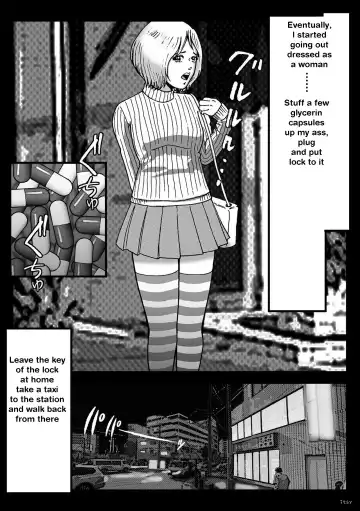 Josou Shite Hattenba ni Ittara Newhalf Shoufu ni Sarechaimashita | How I was turned into a transsexual prostitute Fhentai - Page 22