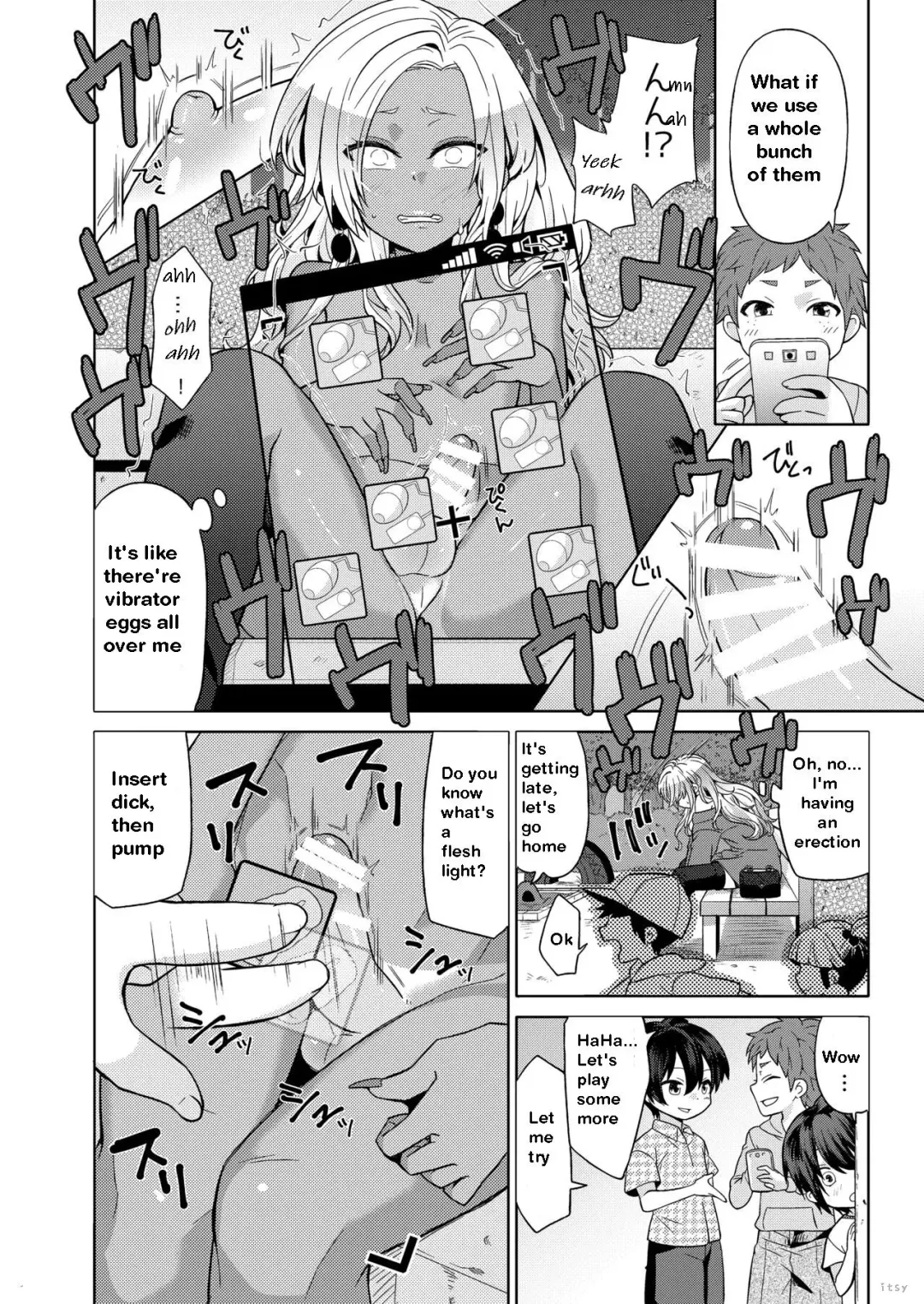 [Knsk] Josou Gal Otoko-kun ni Appli de Ecchi na Itazura Shite Mita 2 | The Prank App 2 Fhentai - Page 6