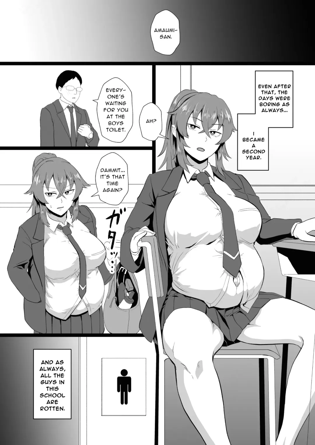 [Protohotel] "Ore, Nanka Okashii ka?" Amami Ryuuki wa Seito Shidouchuu! | "Am I Somehow Weird?" ※Amami Tatsuki is on Student Guidance! Fhentai - Page 34
