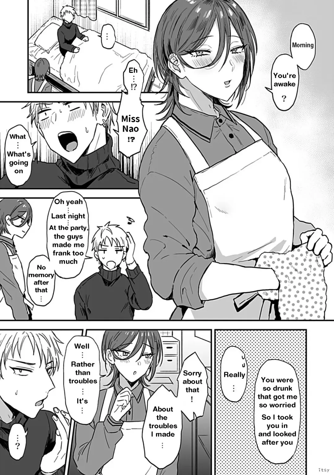 [Ainaryumu] Tonari no Ecchi na Onii-san. 1 [R18 Ban] - The sexy boy who lives in the next! | "big-sister" next door 1 Fhentai - Page 7