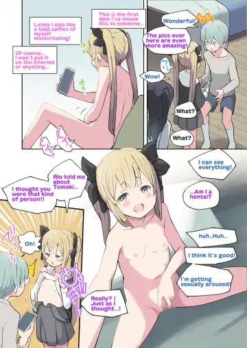 [Kumajiro] Onii-chan no Hentai!! Imouto no Me no Mae de Watashi no Tomodachi to SEX shitara Dame Nandakara ne! | My big brother is Hentai!! You can't have sex with my friends in front of your sister! Fhentai - Page 9