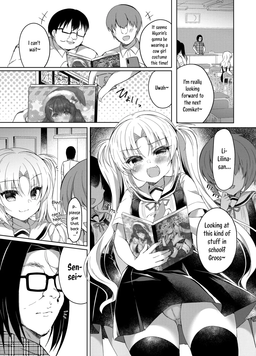 [Suzunone Rena] Namaiki Mesugaki ni Cosplay Shikan de Saimin Seisai | A Sassy Female Brat Hypnotized and Punished with Cosplay Voyeurism Fhentai - Page 4