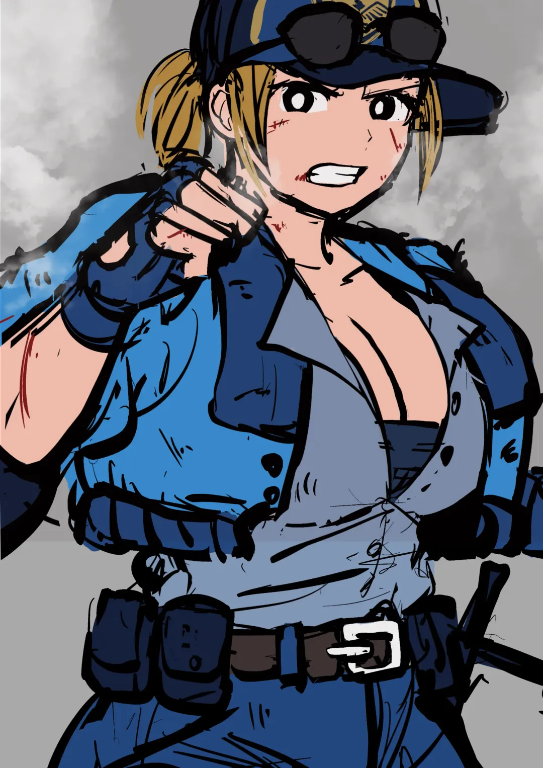 [Sanman Drill] Lucia Morgan VS Choi Bounge Fhentai - Page 1