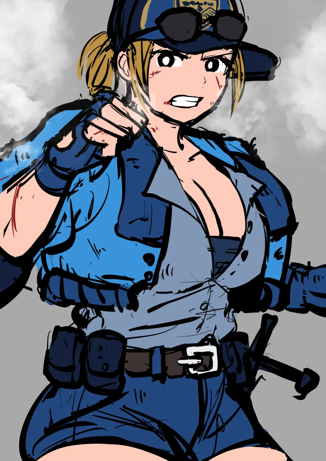 [Sanman Drill] Lucia Morgan VS Choi Bounge Fhentai - Page 2