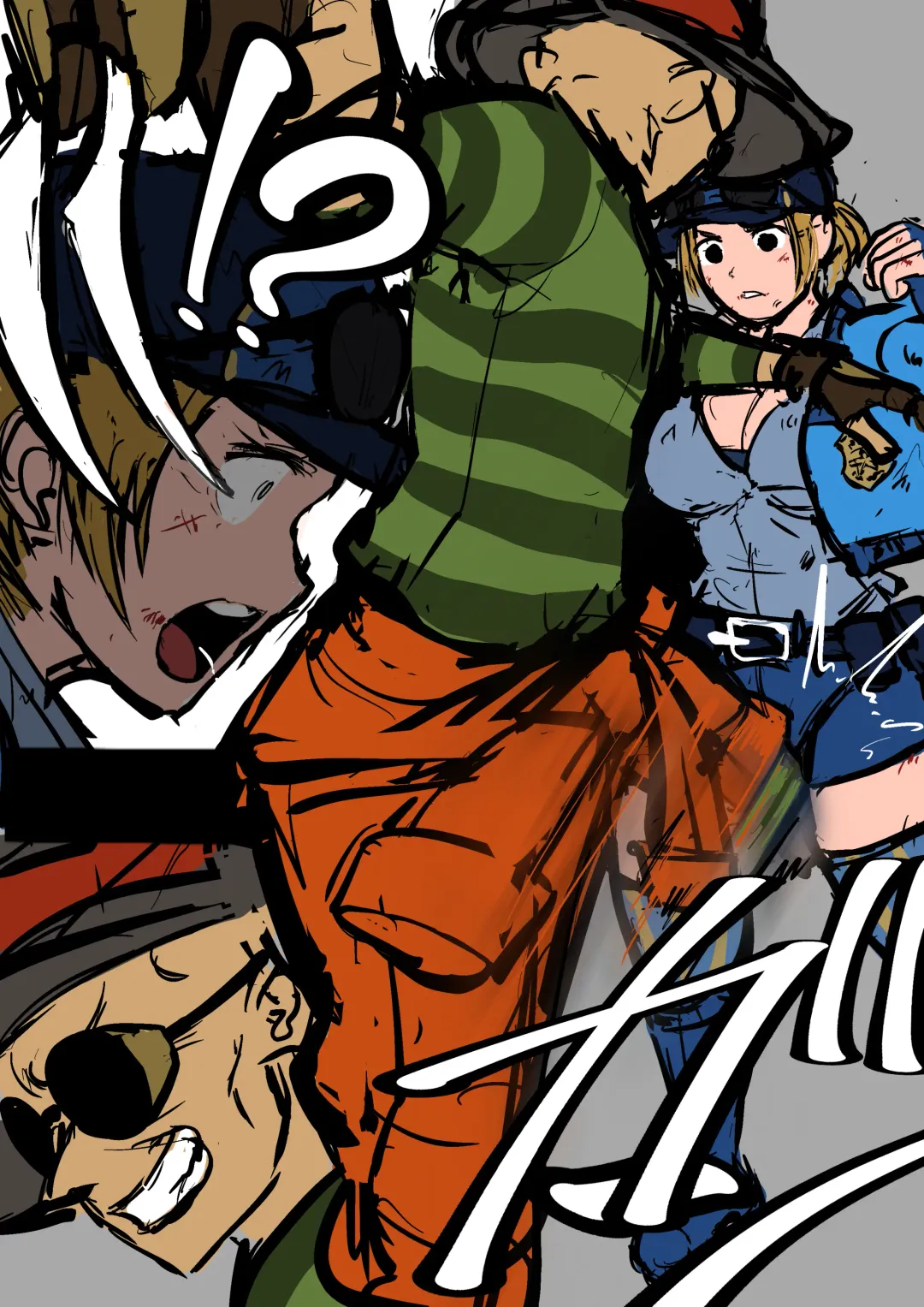 [Sanman Drill] Lucia Morgan VS Choi Bounge Fhentai - Page 3