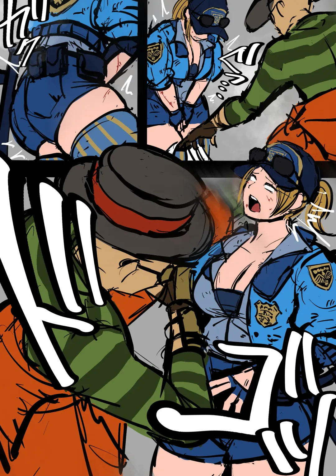 [Sanman Drill] Lucia Morgan VS Choi Bounge Fhentai - Page 4