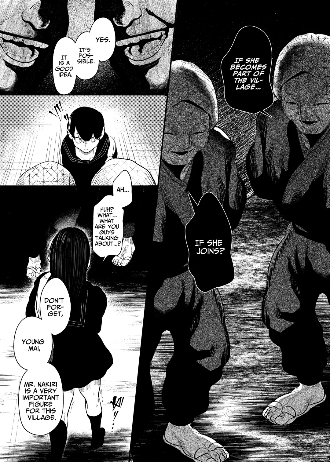 [Horita Ahan] Onigami Mura ~Kami no Matsuei x Nie no Shoujo~ | The Demon Gods' Village ~Descendants of Gods x Sacrificial Girl~ Fhentai - Page 43