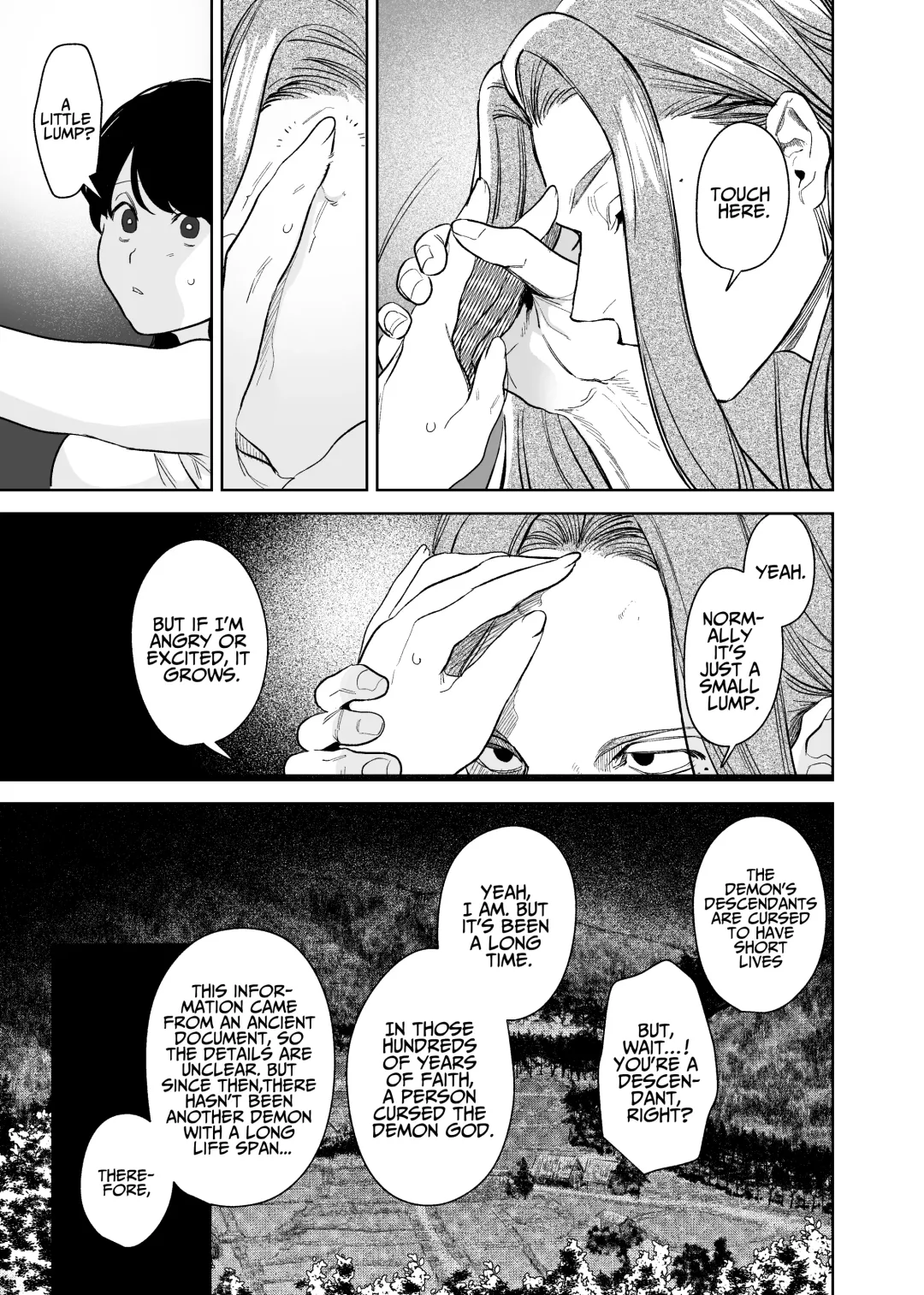[Horita Ahan] Onigami Mura ~Kami no Matsuei x Nie no Shoujo~ | The Demon Gods' Village ~Descendants of Gods x Sacrificial Girl~ Fhentai - Page 52