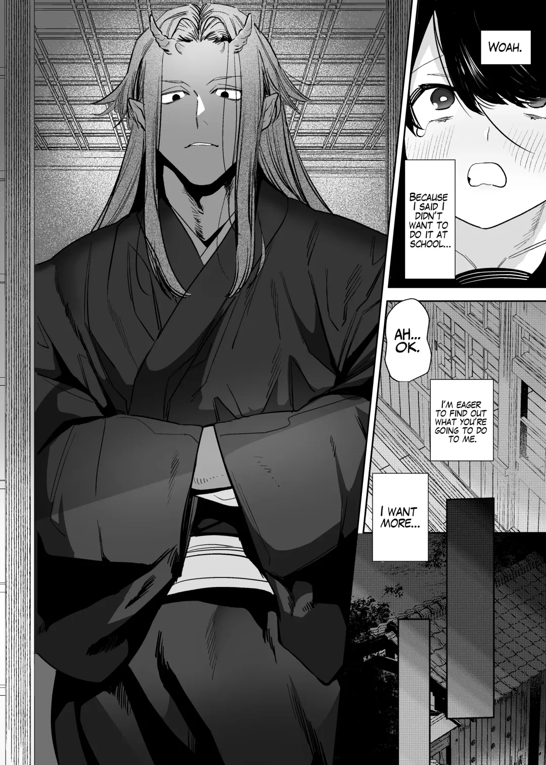 [Horita Ahan] Onigami Mura ~Kami no Matsuei x Nie no Shoujo~ | The Demon Gods' Village ~Descendants of Gods x Sacrificial Girl~ Fhentai - Page 87