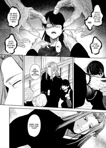 [Horita Ahan] Onigami Mura ~Kami no Matsuei x Nie no Shoujo~ | The Demon Gods' Village ~Descendants of Gods x Sacrificial Girl~ Fhentai - Page 44