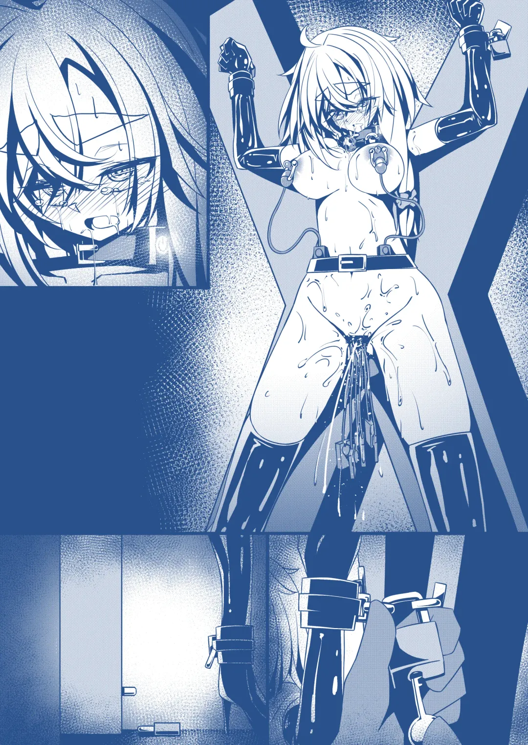 [Hikigaeru] SM LoveHo de Choukyou Sareru Manga: Dorei Sengen Hen Fhentai - Page 9