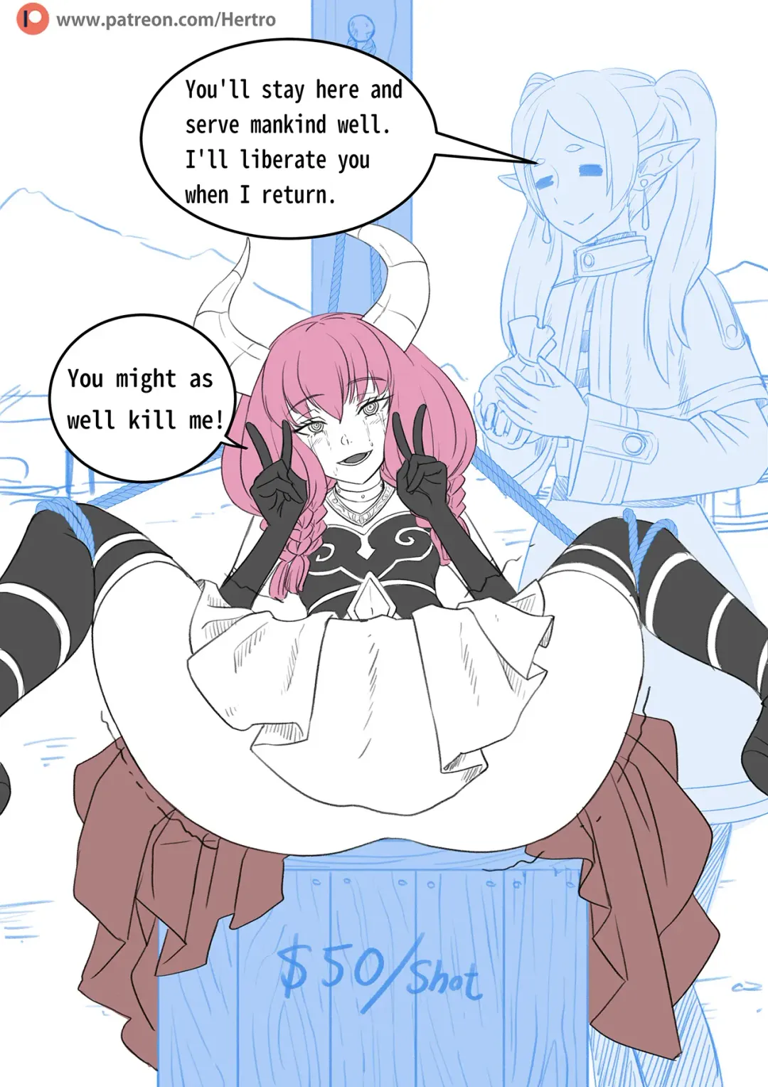 [Hertro] Obedience Magic Fhentai - Page 1