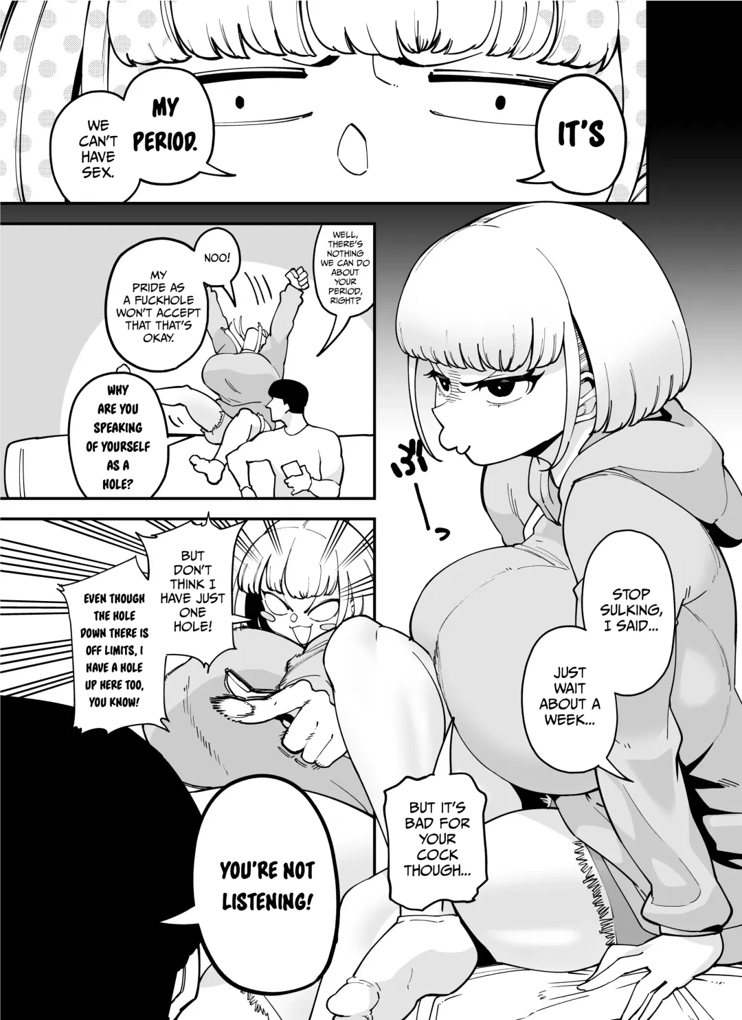 [Takashima] Kuchi mo Rippana Manko da yo | My Mouth Makes for a Fine Pussy Too! Fhentai - Page 1