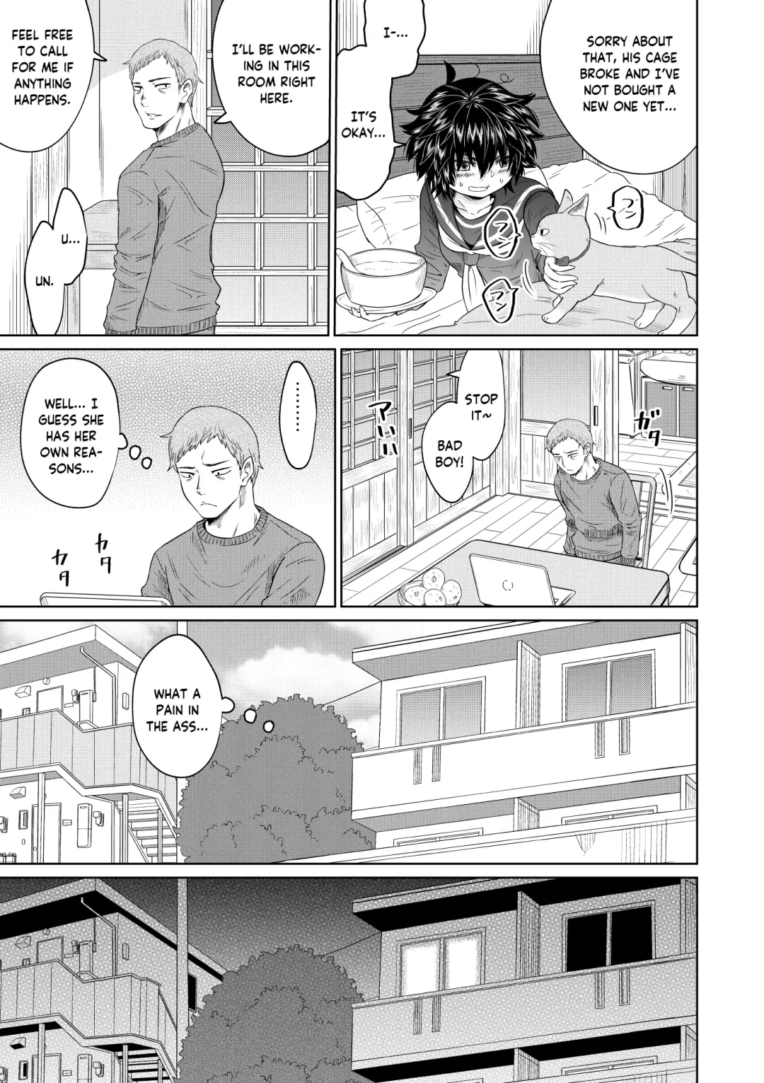 [Ooide-kun] Iede Shoujo to Kurasu Hanashi | Living with a Runaway Girl Fhentai - Page 12