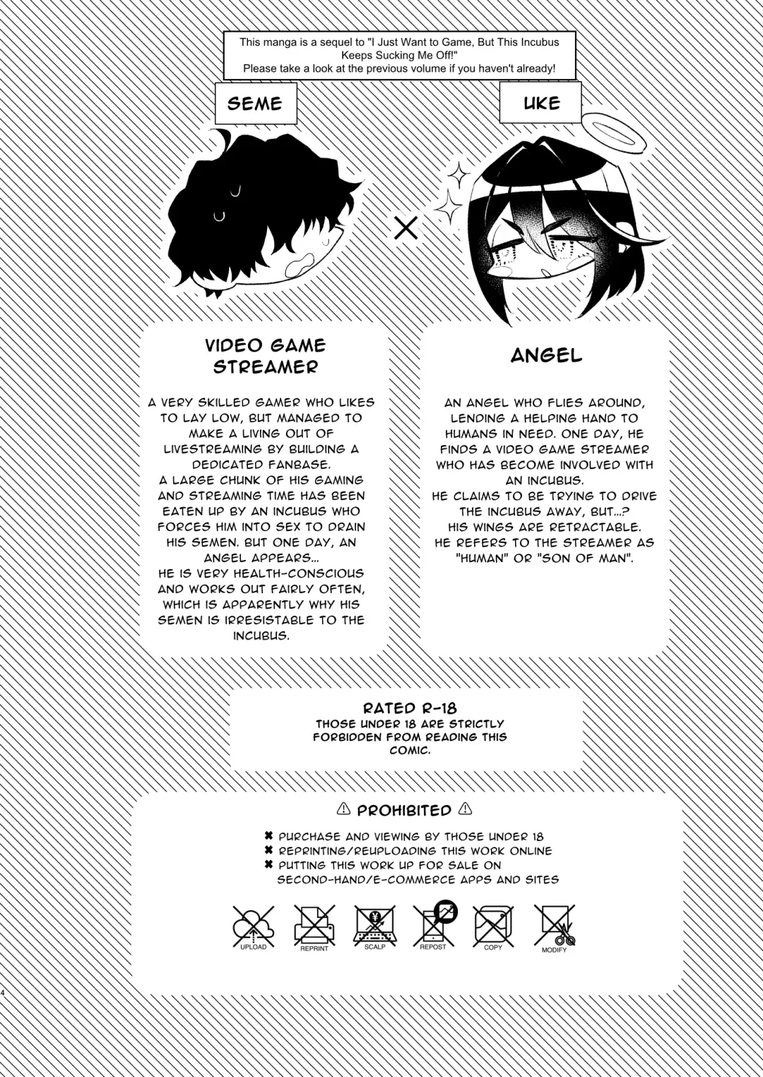 [Takota] Game Shitai no ni Arawareta Tenshi mo Inran de Komaru! | I Just Want to Game, But This Angel is TOO Slutty! Fhentai - Page 4