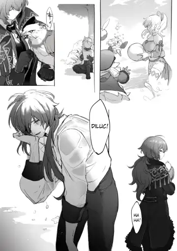 [Nuru] Nakayoshi Kaeya & Diluc Wa Chapter 1 Fhentai - Page 3