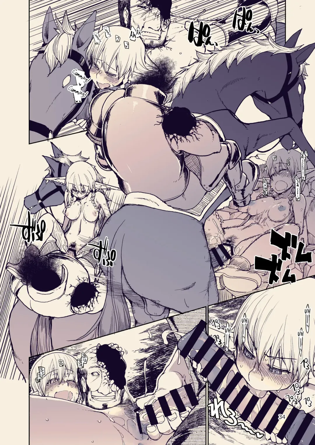 [Ryo] Dosukebe Elf no Ishukan Nikki 10 Fhentai - Page 35