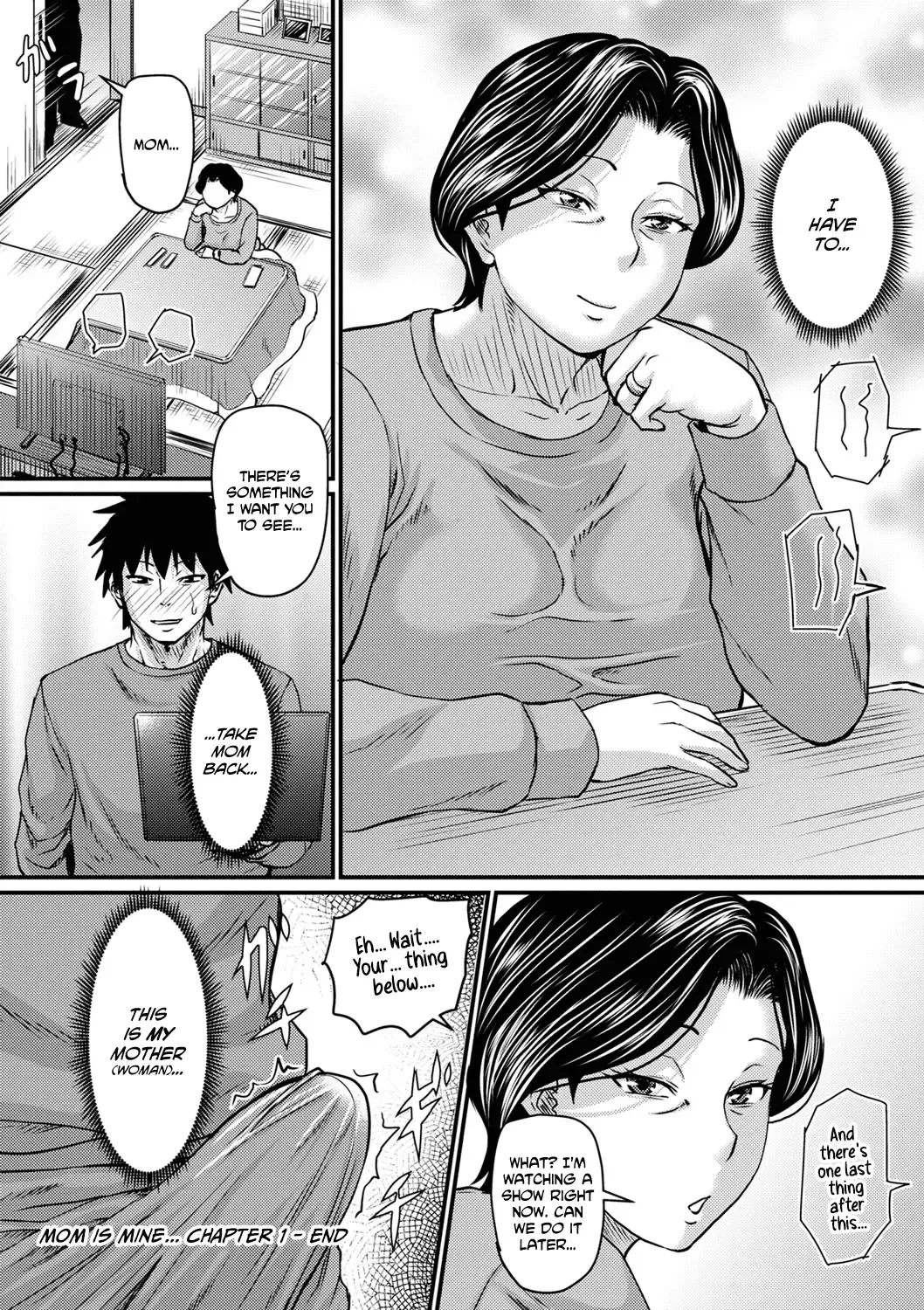 [Jirou] Kono Onna wa Ore no... | Mom is Mine... Chapter 1-4 Fhentai - Page 24