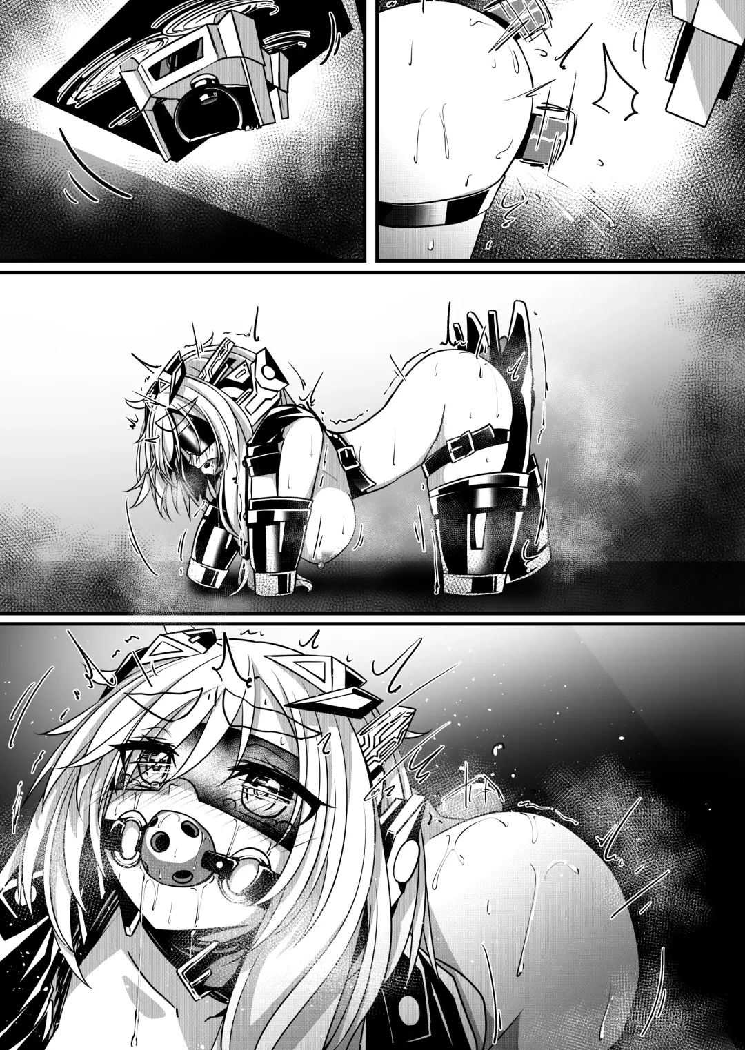 [Hikigaeru] Hitoinu Umanosuke-chan Dasshutsu Manga Fhentai - Page 9